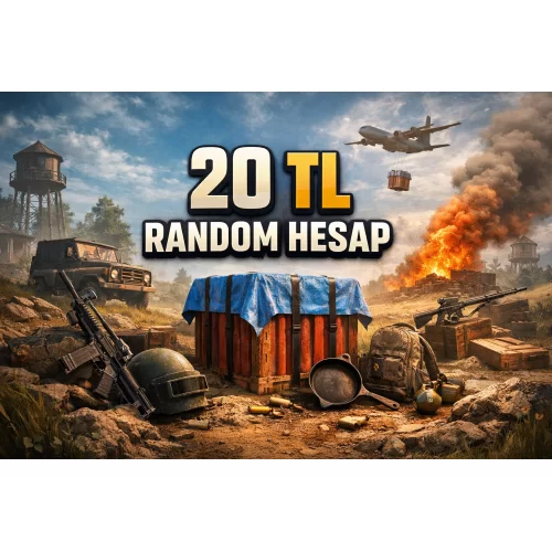  20 TL MUKEEEMMEL GARANTI PUBG MOBİLE HESAP
